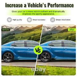 Fits 22-26 Honda Civic Sedan Hatchback Side Skirts Mugen Carbon Fiber Print PP