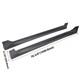 Fits 8th Gen Honda Civic Sedan 2006-2011 Pp Mugen Rr Style Side Skirts Abs Black
