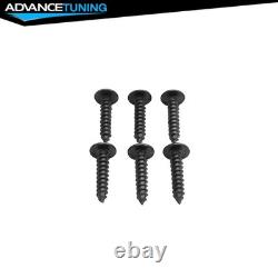 Fits 92-95 Honda Civic Mugen Front Bumper Lip Spoiler + Type R Rear Diffuser Lip