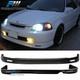 Fits 96-98 Honda Civic 2dr 4dr Mugen Front Bumper Lip + Rear Diffuser
