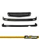 Fits 96-98 Honda Civic Mugen Style Front + Rear Bumper Lip + T-r Type Grille