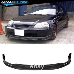 Fits 96-98 Honda Civic Mugen Style PP Front Rear Bumper Lips + Type R ABS Grille