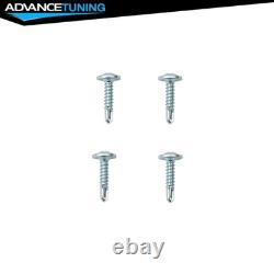 Fits 96-98 Honda Civic Mugen Style PP Front Rear Bumper Lips + Type R ABS Grille