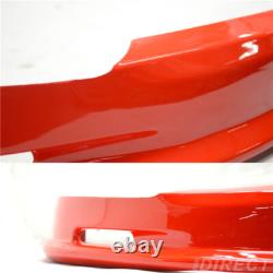 Fits 96-98 Honda Civic Painted Red Mugen Style Front Bumper Lip Spoiler PU