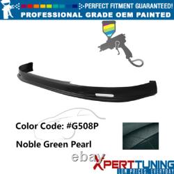 Fits 99-00 Honda Civic JDM Mugen Front Bumper Lip PP #G508P Noble Green Pearl