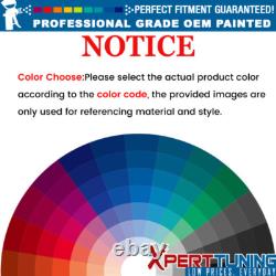 Fits 99-00 Honda Civic JDM Mugen Front Bumper Lip PP #G508P Noble Green Pearl