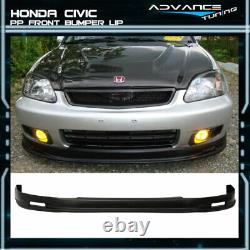 Fits 99-00 Honda Civic JDM Mugen Front Bumper Lip Spoiler PP