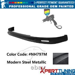 Fits 99-00 Honda Civic JDM Mugen Front Lip PP #NH797M Modern Steel Metallic