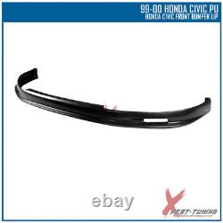 Fits 99-00 Honda Civic JDM Mugen Style Front Bumper Lip Spoiler Guard PP