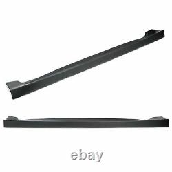 Fits Honda CIVIC 4door Sedan Mugen Style Side Skirt Rocer Panel Cover Molding