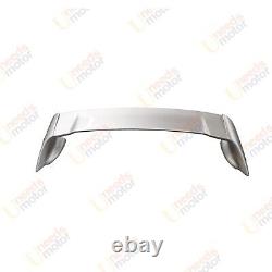 Fits Honda Civic Sedan 2006-2011 3D Mugen Style Silver Rear Trunk Spoiler Wing