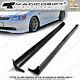 For 01 02 03 04 05 Honda Civic Coupes / Sedans Jdm Type-a Rs Style Side Skirts