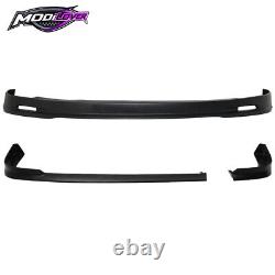 For 01-03 Honda Civic EM2 2DR Mugen Style Front + NEW TR Style Rear Bumper Lip