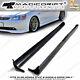 For 01-05 Honda Civic 2dr / 4dr Type-a Rs Style Side Skirts Skirt Poly Urethane