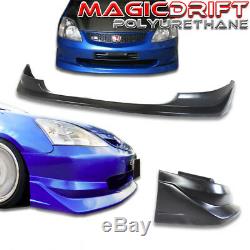 For 02-05 Honda Civic SI EP3 USDM HATCHBACK AW WALKER Front Bumper Body Lip Kit