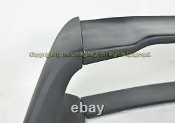 For 06-11 Civic 4DR Rear Spoiler Trunk Spoiler Wing Mugen RR + 2 x Black Emblem