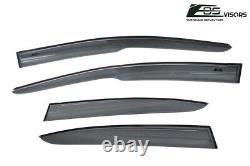 For 06-11 Civic 4Dr Body Kit Mugen RR Style Trunk Spoiler Wing Window Visors Kit