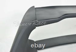 For 06-11 Civic Sedan Mugen RR Rear Spoiler FD2 FA2 With Black Emblems ABS Plastic