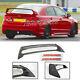 For 06-11 Civic Sedan Mugen Rr Rear Spoiler Fd2 Fa2 With Red Emblems Abs Plastic