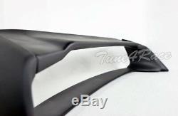 For 06-11 Civic Sedan Mugen RR Rear Spoiler FD2 FA2 With Red Emblems ABS Plastic