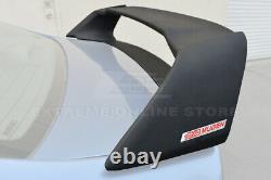 For 06-11 Civic Sedan Mugen RR Style ABS Plastic Rear Spoiler With 2X Red Emblem