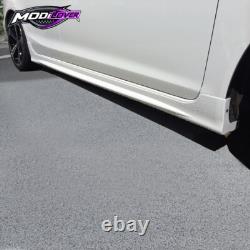For 06-11 Honda Civic 2Dr Mugen Style Side Skirts Pair Left Right Side PU
