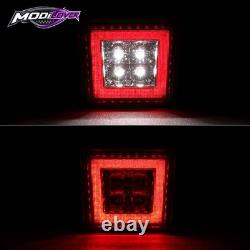 For 06-11 Honda Civic 4Dr Mugen RR Style Rear Bumper Diffuser With3rd Brake Light