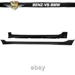 For 06-11 Honda Civic Coupe Mugen Style Left Right Side Skirts Extension PU