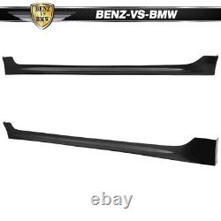 For 06-11 Honda Civic Coupe Mugen Style Left Right Side Skirts Extension PU