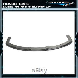 For 06-11 Honda Civic Mugen RR Style Front Bumper + Lip Body Kit