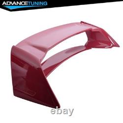 For 06-11 Honda Civic Sedan 4DR Mugen Rear Trunk Spoiler #R525P Tango Red Pearl