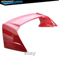 For 06-11 Honda Civic Sedan 4DR Mugen Style Rear Trunk Spoiler #R513 Rallye Red