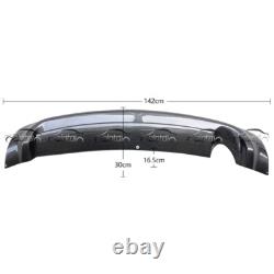 For 06UP Honda Civic Type-R Mugen Style Carbon Fibre Rear Bumper Diffuser Lip