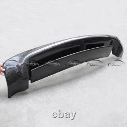 For 06UP Honda Civic Type-R Mugen Style Carbon Fibre Rear Bumper Diffuser Lip