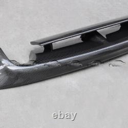 For 06UP Honda Civic Type-R Mugen Style Carbon Fibre Rear Bumper Diffuser Lip