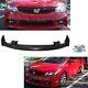 For 09 11 Civic 4d Mugen Style Add-on Front Bumper Lip Spoiler