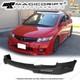 For 09-11 Honda Civic 4dr Sedan N-spec Ns Style Front Bumper Lip Spoiler Painted