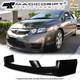 For 09-11 Honda Civic Sedan Mugen Style Front Bumper Lip Spoiler Unpainted Pu
