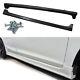 For 12-15 Honda Civic 9th 4dr Modulo Style Rocker Panels Side Skirts Extension