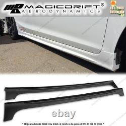 For 12-15 Honda Civic 9th GEN 4DR Sedan JDM RR Mugen Style Side Skirt Painted PU