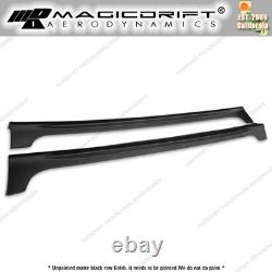 For 12-15 Honda Civic 9th GEN 4DR Sedan JDM RR Mugen Style Side Skirt Painted PU