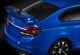 For 12-15 Honda Civic Sedan Mugen Carbon Fiber Factory Blue Rear Spoiler Wing