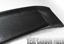 For 12-15 Honda Civic Sedan MUGEN Carbon Fiber Factory White Rear Spoiler Wing