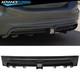 For 13-15 Honda Civic Mugen Rr Style Rear Bumper Lip Diffuser 3rd Led Brake Abs