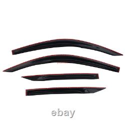 For 16-20 Honda Civic 2Dr Coupe Window Visor Mugen Style Shade Deflector with SI