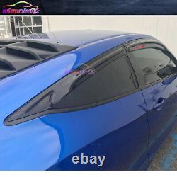 For 16-20 Honda Civic Coupe Window Visor Shade Guard Mugen Style with Type R