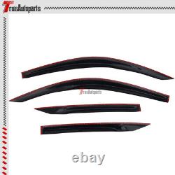 For 16-20 Honda Civic Coupe Window Visors Mugen Style Guard Shade Vent Deflector