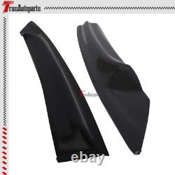 For 16-20 Honda Civic Coupe Window Visors Mugen Style Guard Shade Vent Deflector