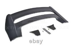 For 16-21 Honda Civic Hatchback MUGEN Style Rear Spoiler & Wing Riser Bracket