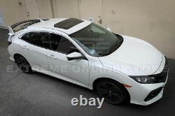 For 16-Up Honda Civic Hatchback FK4 FK7 JDM MUGEN Style Rear Roof Wing Spoiler